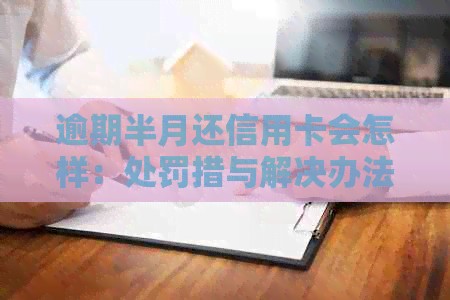 逾期半月还信用卡会怎样：处罚措与解决办法