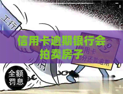 信用卡逾期银行会拍卖房子