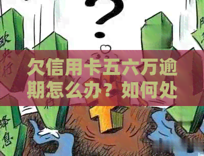 欠信用卡五六万逾期怎么办？如何处理6万信用卡滞纳金与罚息问题？