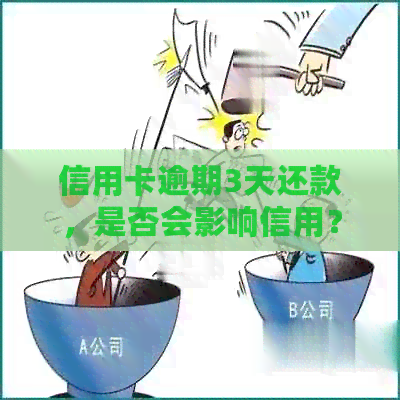 信用卡逾期3天还款，是否会影响信用？如何解决？