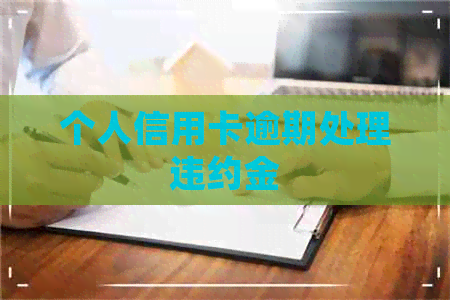 个人信用卡逾期处理违约金
