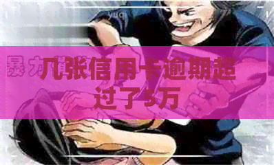 几张信用卡逾期超过了5万