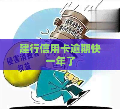 建行信用卡逾期快一年了