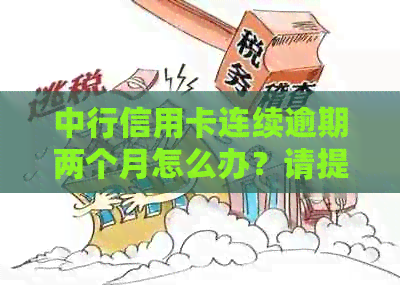 中行信用卡连续逾期两个月怎么办？请提供相关信息以便我们帮助您解决问题。