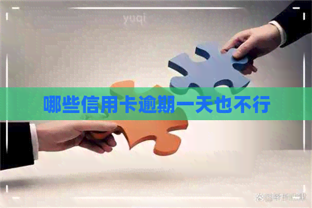 哪些信用卡逾期一天也不行