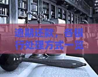 逾期还款，各银行处理方式一览：如何解决逾期问题？