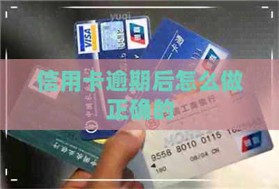 信用卡逾期后怎么做正确的