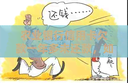 农业银行信用卡欠款一年多未还款，如何处理？