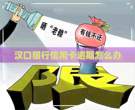 汉口银行信用卡逾期怎么办