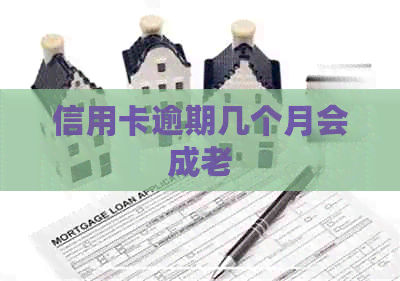 信用卡逾期几个月会成老