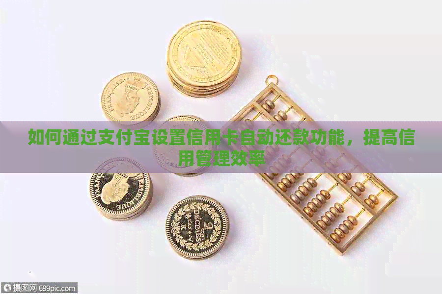 如何通过支付宝设置信用卡自动还款功能，提高信用管理效率