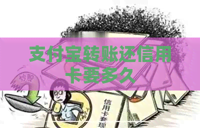 支付宝转账还信用卡要多久