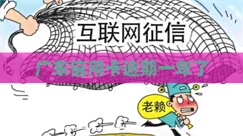 广东信用卡逾期一年了