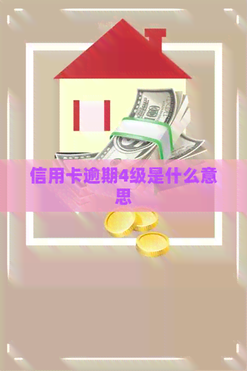 信用卡逾期4级是什么意思