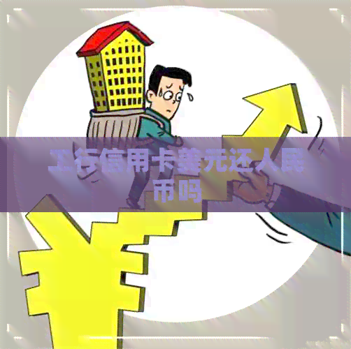 工行信用卡美元还人民币吗