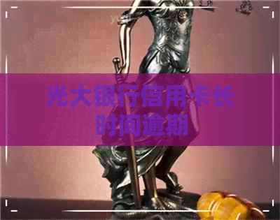 光大银行信用卡长时间逾期