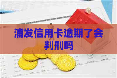 浦发信用卡逾期了会判刑吗