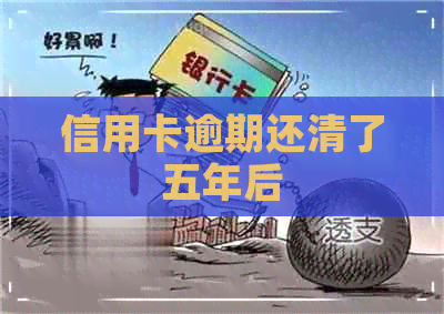 信用卡逾期还清了五年后