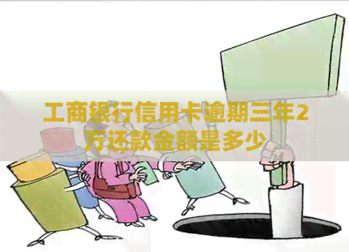 工商银行信用卡逾期三年2万还款金额是多少