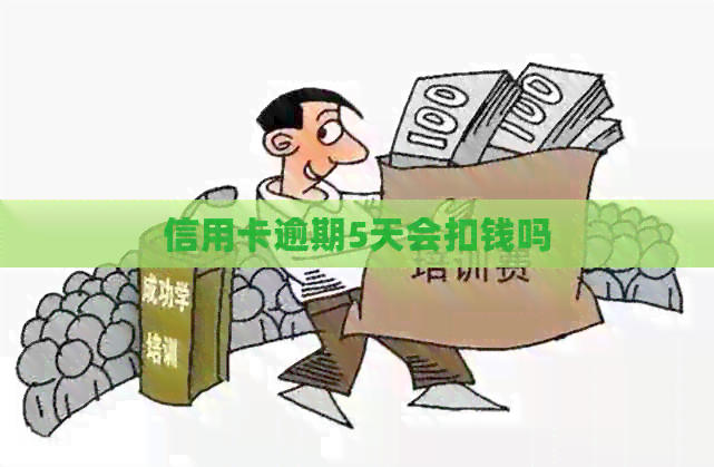 信用卡逾期5天会扣钱吗