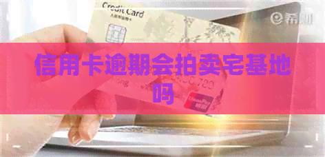 信用卡逾期会拍卖宅基地吗