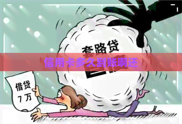 信用卡多久到账啊还