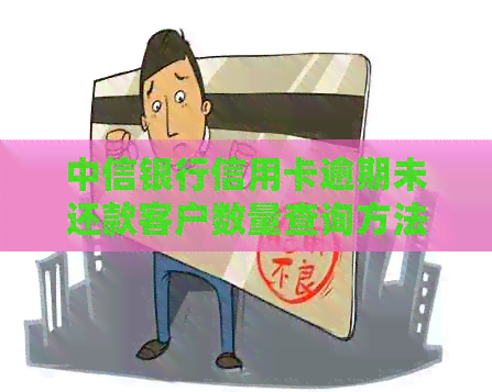 中信银行信用卡逾期未还款客户数量查询方法与注意事项