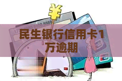 民生银行信用卡1万逾期