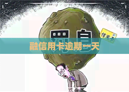 融信用卡逾期一天