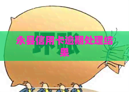 永县信用卡逾期处理结果