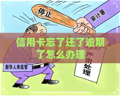 信用卡忘了还了逾期了怎么办理