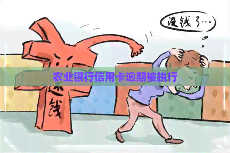 农业银行信用卡逾期被执行