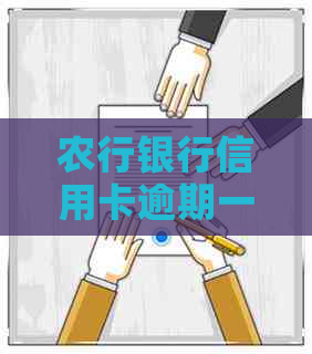 农行银行信用卡逾期一天