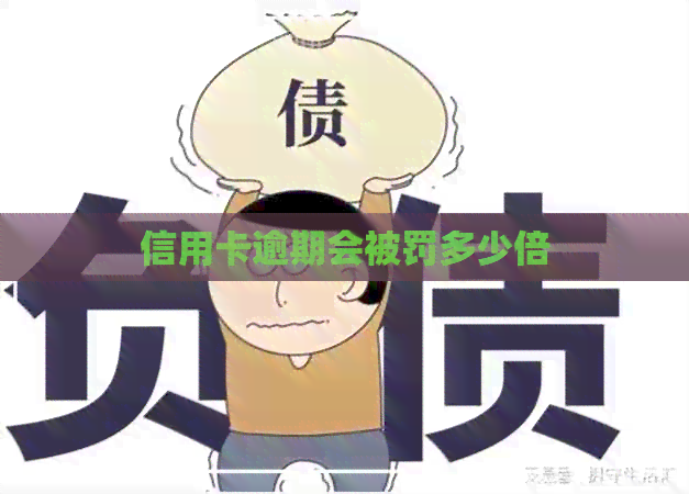 信用卡逾期会被罚多少倍