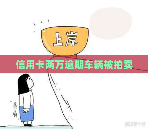 信用卡两万逾期车辆被拍卖