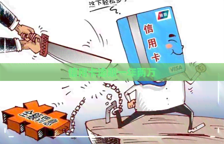 信用卡逾期一年两万 信用卡逾期一年两万