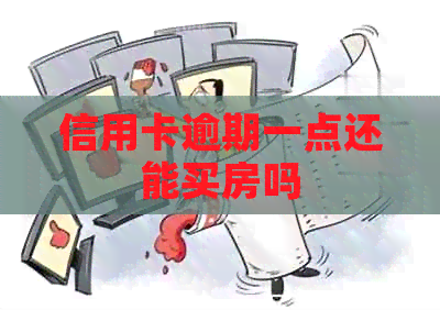 信用卡逾期一点还能买房吗