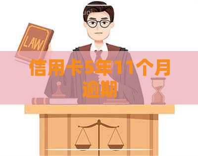 信用卡5年11个月逾期