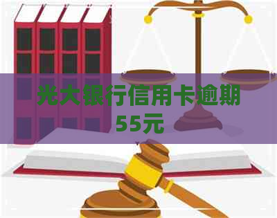 光大银行信用卡逾期55元