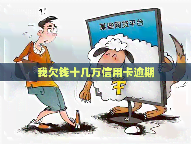 我欠钱十几万信用卡逾期