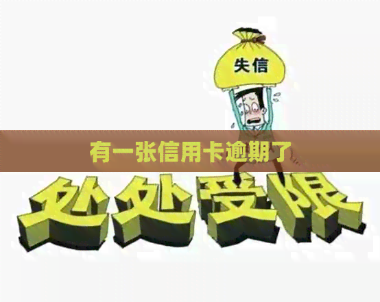 有一张信用卡逾期了