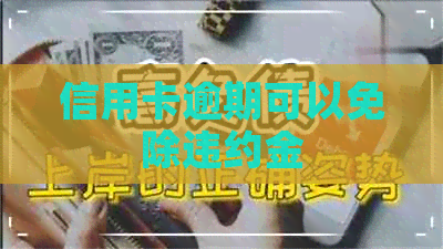 信用卡逾期可以免除违约金