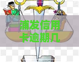 浦发信用卡逾期几天入