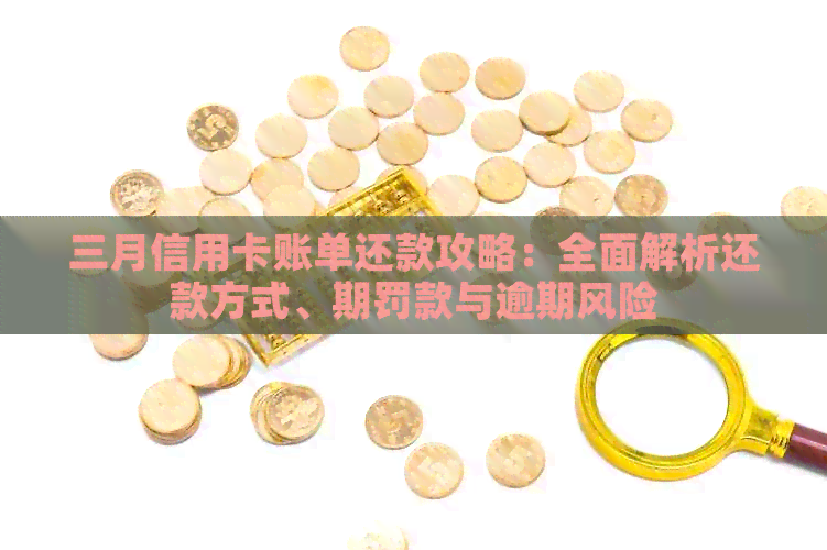 三月信用卡账单还款攻略：全面解析还款方式、期罚款与逾期风险