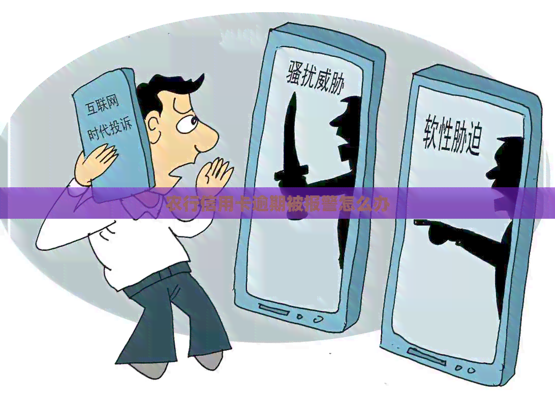 农行信用卡逾期被报警怎么办