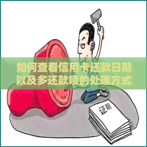 如何查看信用卡还款日期以及多还款项的处理方式