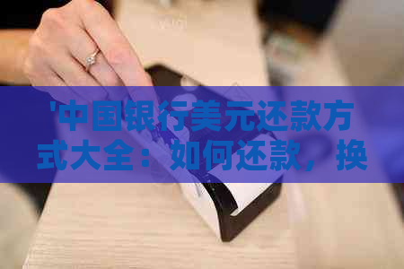 '中国银行美元还款方式大全：如何还款，换汇方式'