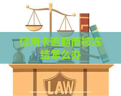 信用卡逾期而被冻结怎么办