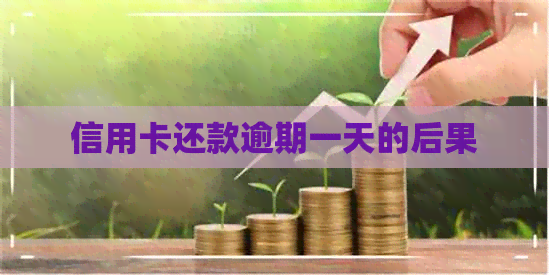 信用卡还款逾期一天的后果