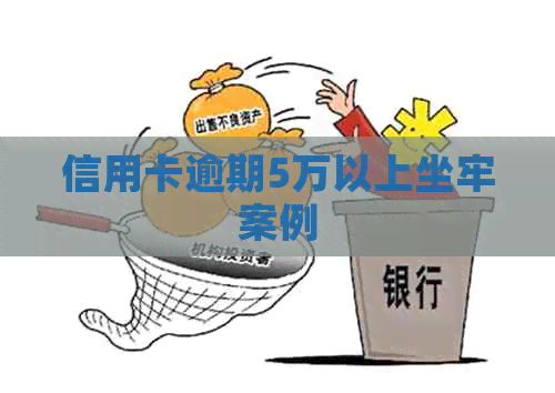 信用卡逾期5万以上坐牢案例